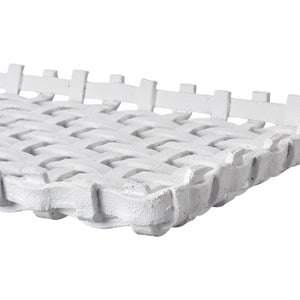 Atlas Haney Tray - Stylish Open Weave Decorative Tray for Coastal-Inspired Interiors & Tabletop Displays AC11363-01
