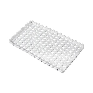Atlas Haney Tray - Stylish Open Weave Decorative Tray for Coastal-Inspired Interiors & Tabletop Displays AC11363-01