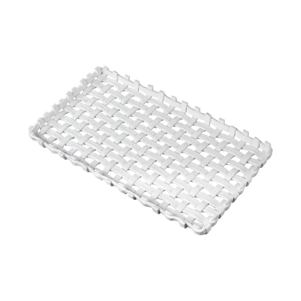 Atlas Haney Tray - Stylish Open Weave Decorative Tray for Coastal-Inspired Interiors & Tabletop Displays AC11363-01