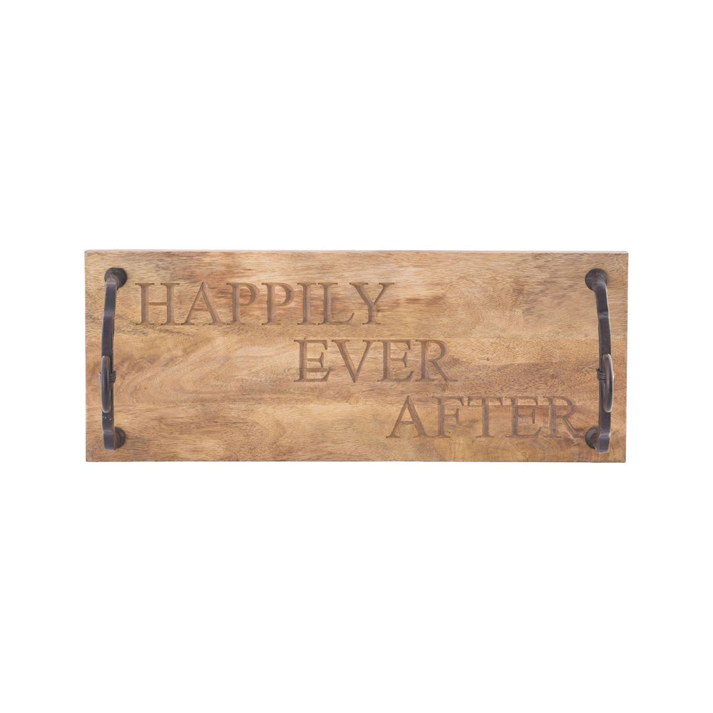 Atlas Happily Ever After Swing - Rustic Decorative Accent in Natural Mango for Cozy Weddings & Nurseries AC11367-01