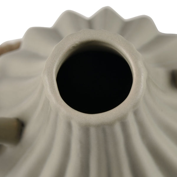 Atlas Harding Vase - Sculptural Earthenware with Textured Matte Finish for Rustic Home Decor Charm Medium AC11368-01