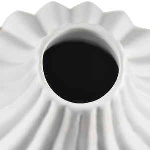 Atlas Harding Vase - Sculptural Earthenware with Textured Matte Finish for Rustic Home Decor Charm Large AC11368-02