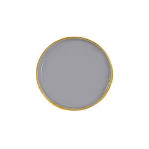 Atlas Harward Tray Set of 3 - Modern Gray Enamel Nested Trays for Stylish Serving and Home Organization AC11371-01S