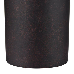 Atlas Hawking Vase - Sculptural Earthenware Accent with Matte Finish for Modern Home Decor and Style Hawking Vessel Black AC11377-01