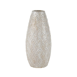 Atlas Hollywell Vase - Small Rustic-Modern Decorative Accessory for Floral Arrangements & Home Styling AC11390-01