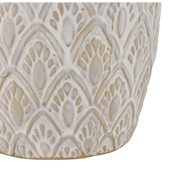 Atlas Hollywell Vase - Small Rustic-Modern Decorative Accessory for Floral Arrangements & Home Styling AC11390-01