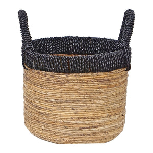 Atlas Holset Handwoven Basket Set of 3 – Eco-Friendly Storage with Rustic Charm for Any Room Décor AC11391-01S