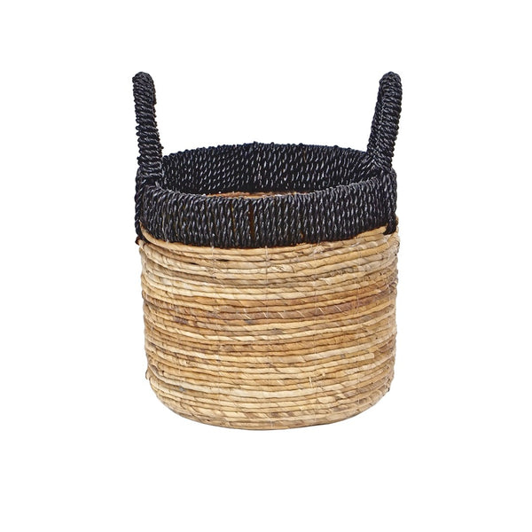 Atlas Holset Handwoven Basket Set of 3 – Eco-Friendly Storage with Rustic Charm for Any Room Décor AC11391-01S