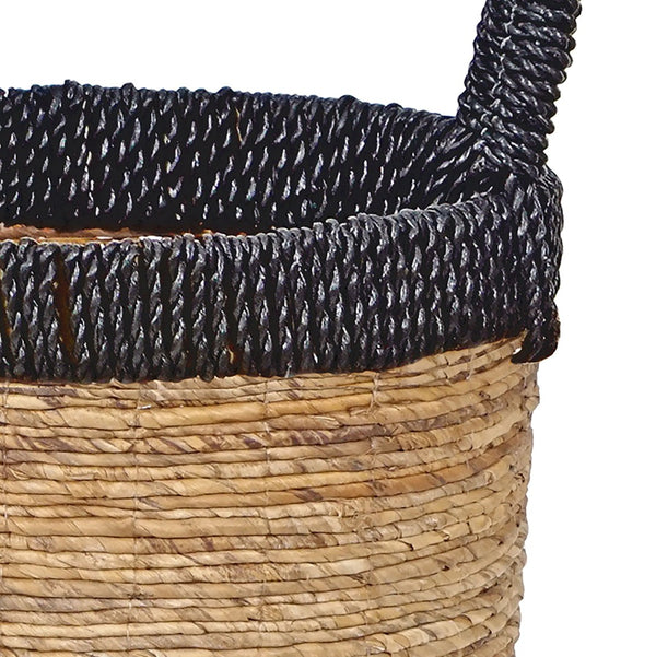 Atlas Holset Handwoven Basket Set of 3 – Eco-Friendly Storage with Rustic Charm for Any Room Décor AC11391-01S