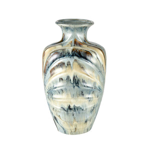 Atlas Kelly Vase - Stunning Earthenware Accent with Unique Glaze for Stylish Home Décor and Focal Points Large AC11409-01