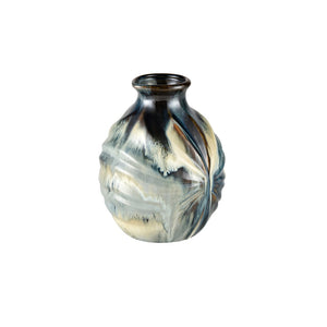 Atlas Kelly Vase - Stunning Earthenware Accent with Unique Glaze for Stylish Home Décor and Focal Points Small AC11410-01