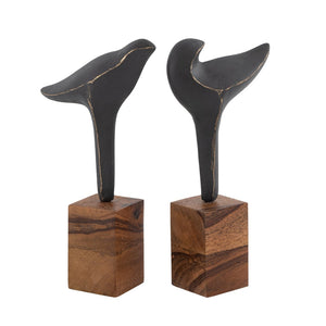 Atlas Killam Bird Object II - Modern Minimalist Accent Sculpture for Stylish Home Decor & Displays AC11414-01