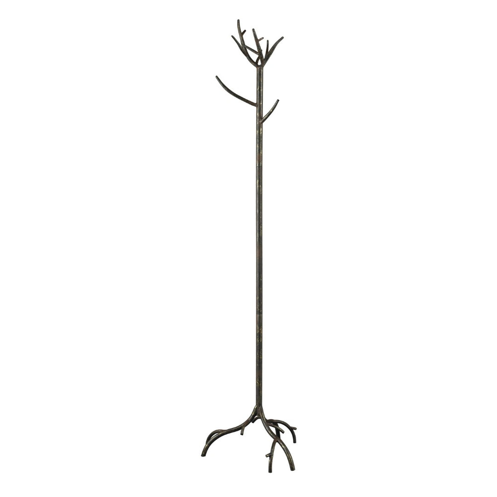 Atlas Kimberly Coat Stand - Antique Bronze, Space-Saving Design with Branch Hooks for Home & Office Use AC11415-01