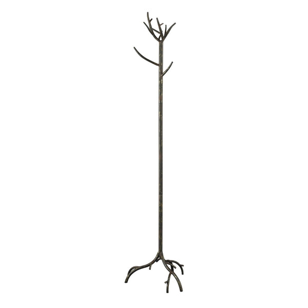 Atlas Kimberly Coat Stand - Antique Bronze, Space-Saving Design with Branch Hooks for Home & Office Use AC11415-01