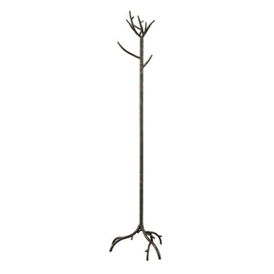 Atlas Kimberly Coat Stand - Antique Bronze, Space-Saving Design with Branch Hooks for Home & Office Use AC11415-01