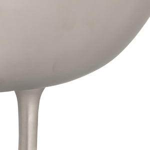 Atlas Kiser Bowl - Oversized Brushed Nickel Centerpiece with Elegant Design for Modern Homes and Events AC11418-03