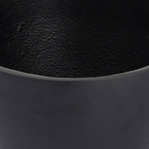 Atlas Kiser Bowl - Sculptural Centerpiece for Modern Decor, Matte Finish with Tripod Base, 11-Inch Design Small Black AC11419-02