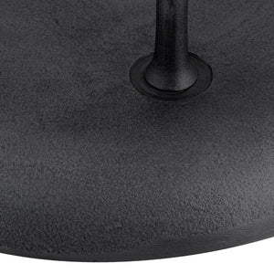 Atlas Kiser Plate - Striking Matte Black Centerpiece for Serving & Styling with Elevated Design Details AC11420-01