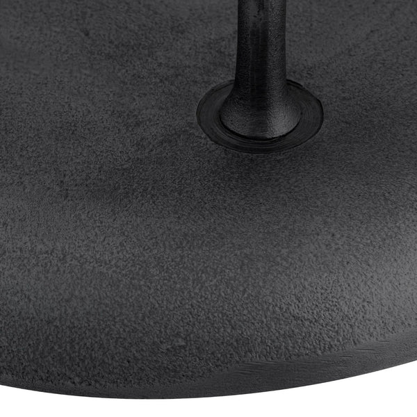 Atlas Kiser Plate - Striking Matte Black Centerpiece for Serving & Styling with Elevated Design Details AC11420-01