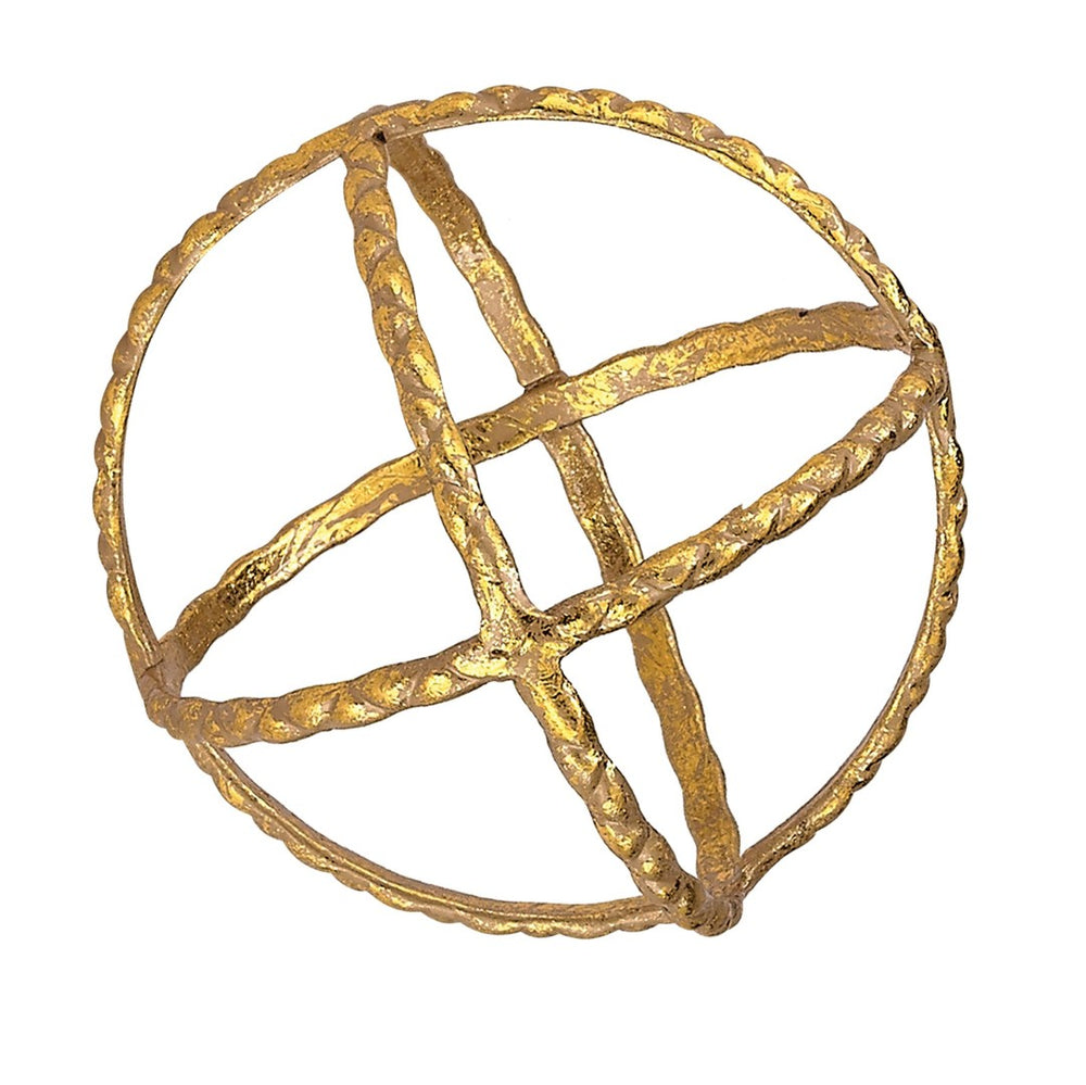 Atlas Kule Orbs Set of 6 – Modern Metallic Decorative Accents for Home, Centerpieces & Vignettes AC11421-01S