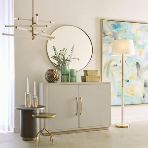 Atlas Leddy Vase - Artisanal Celadon Earthenware with Sculptural Design for Modern Home Décor Accents Small AC11426-01