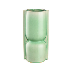 Atlas Leddy Vase - Artisanal Celadon Earthenware with Sculptural Design for Modern Home Décor Accents Large AC11426-02