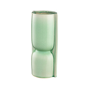 Atlas Leddy Vase - Artisanal Celadon Earthenware with Sculptural Design for Modern Home Décor Accents Large AC11426-02