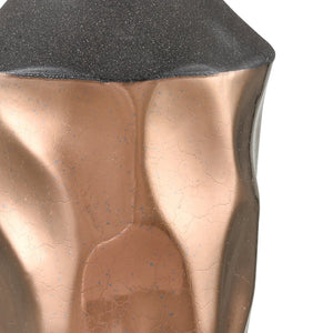 Atlas Lewis Vase - Striking Earthy Elegance with Metallic Warmth for Modern Home Decor and Styling Small AC11433-01