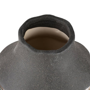 Atlas Lewis Vase - Striking Earthy Elegance with Metallic Warmth for Modern Home Decor and Styling Large AC11433-02