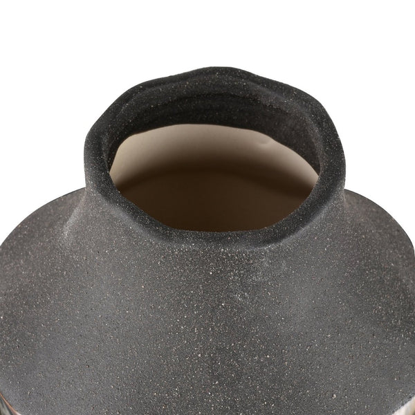Atlas Lewis Vase - Striking Earthy Elegance with Metallic Warmth for Modern Home Decor and Styling Large AC11433-02