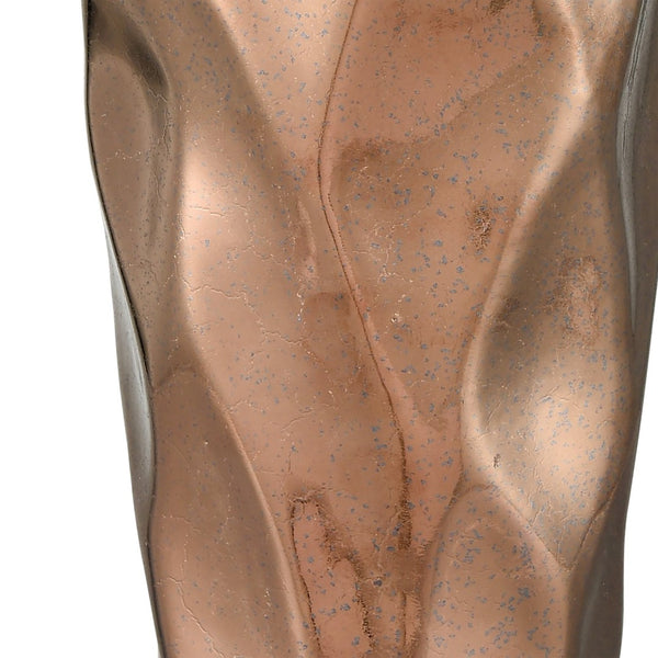 Atlas Lewis Vase - Striking Earthy Elegance with Metallic Warmth for Modern Home Decor and Styling Large AC11433-02