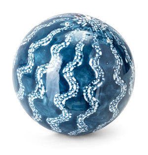 Atlas Lilith Hand-Painted Ceramic Orbs Set of 5 - Unique Artisan Decor for Stylish Home Accents AC11437-01S