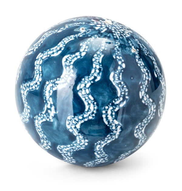 Atlas Lilith Hand-Painted Ceramic Orbs Set of 5 - Unique Artisan Decor for Stylish Home Accents AC11437-01S