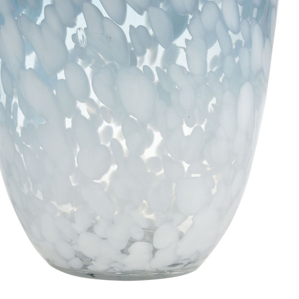 Atlas Loch Seaforth Vase - Elegant Translucent Glass Accent for Coastal-Inspired Home Décor and Blooms Large AC11447-02