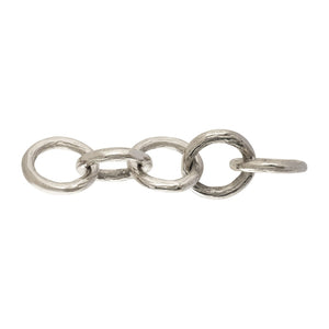 Atlas Loop Chain Sculpture – Striking Modern Aluminum & Steel Decorative Accent for Contemporary Interiors AC11448-01