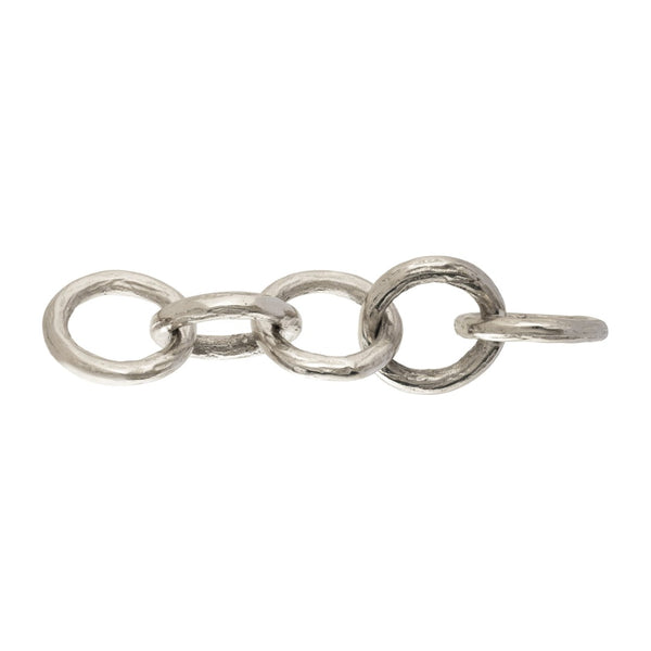 Atlas Loop Chain Sculpture – Striking Modern Aluminum & Steel Decorative Accent for Contemporary Interiors AC11448-01