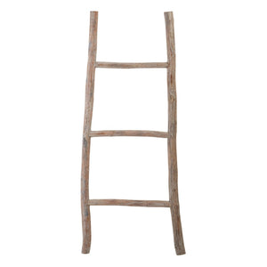 Atlas Lydia Wood Ladder - Compact Bleached Design for Stylish Storage & Display in Any Room, 39 Inches AC11457-01