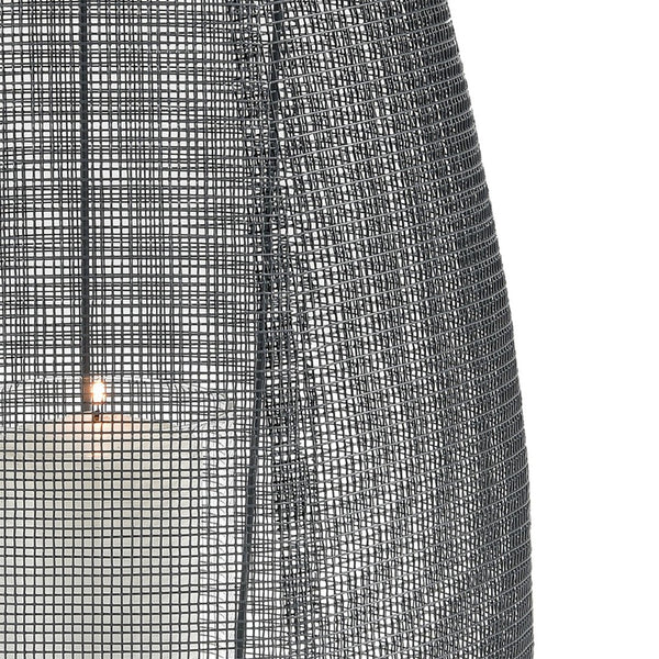 Atlas Magnet Lantern - Versatile Matte Gray Metal Accent for Modern Decor, Ideal for Candlelight Glow AC11458-01
