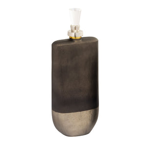 Atlas Mara Decorative Bottle Set - Elegant Onyx Glass Duo for Stylish Home Décor & Modern Interiors AC11460-01S