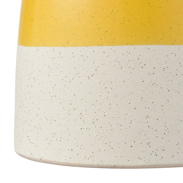 Atlas Marianne Bottle - Elegant Handcrafted Decorative Accent in Cheerful Glossy Yellow Ombre Finish Small Yellow AC11463-01