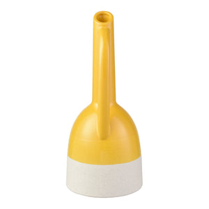 Atlas Marianne Bottle - Elegant Handcrafted Decorative Accent in Cheerful Glossy Yellow Ombre Finish Large Yellow AC11463-02