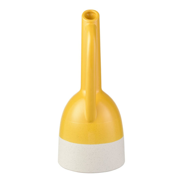 Atlas Marianne Bottle - Elegant Handcrafted Decorative Accent in Cheerful Glossy Yellow Ombre Finish Large Yellow AC11463-02
