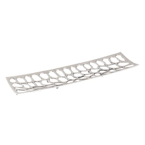 Atlas Maro Tray Set of 2 - Elegant Polished Nickel Decorative Trays for Modern Tabletop Charm & Style AC11464-01S
