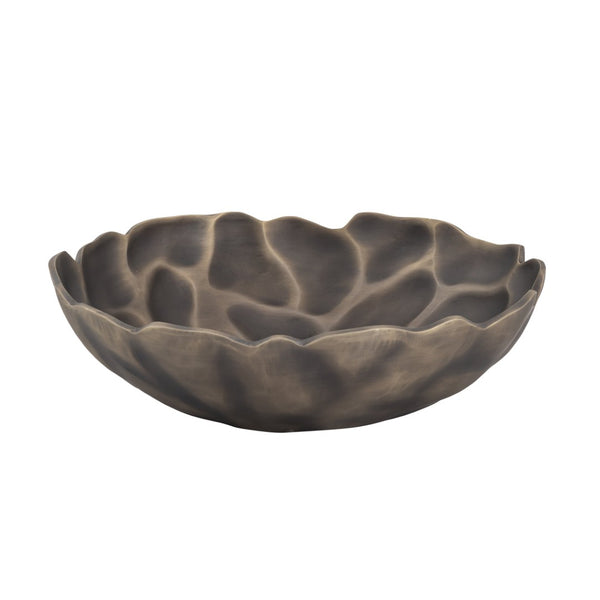 Atlas Maynard Bowl - Stunning Textured Bronze Decorative Accent for Modern Living Spaces & Table Styling AC11467-01