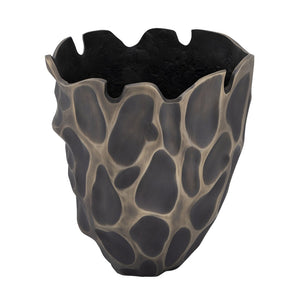 Atlas Maynard Vase - Sculptural Bronze Decorative Piece for Elegant Floral Displays & Home Décor Accents AC11468-01