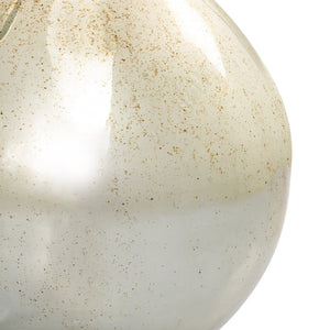 Atlas Opal Ring Decorative Bottle – Elegant Ombre Mercury-Glass with Polished Nickel Accents for Home Decor Medium AC11512-01