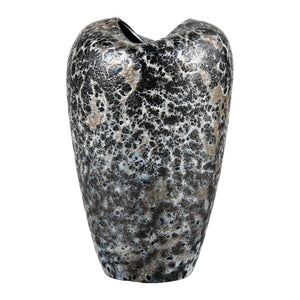 Atlas Pedraza Vase - Hand-Blown Glass with Elegant Marbled Finish for Modern Home Decor and Displays Small AC11533-01