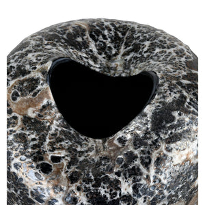 Atlas Pedraza Vase - Hand-Blown Glass with Elegant Marbled Finish for Modern Home Decor and Displays Small AC11533-01