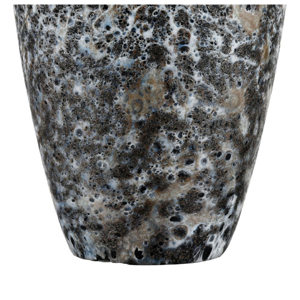 Atlas Pedraza Vase - Hand-Blown Glass with Elegant Marbled Finish for Modern Home Decor and Displays Small AC11533-01