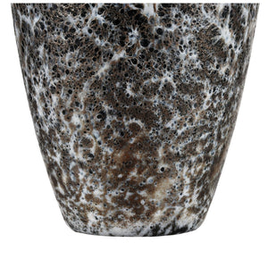 Atlas Pedraza Vase - Hand-Blown Glass with Elegant Marbled Finish for Modern Home Decor and Displays Large AC11533-02
